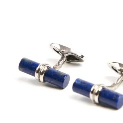 E.Marinella GEMELLI DA POLSO BARRETTA CON LAPIS In argento