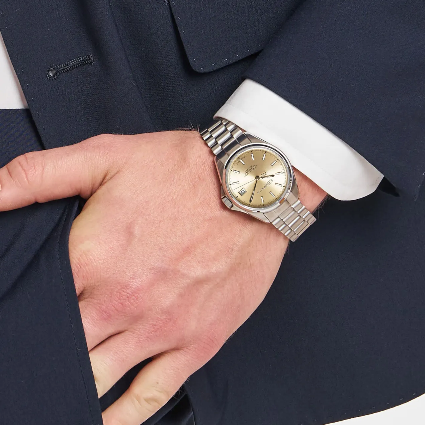 E.Marinella OROLOGIO THE ONE Quadrante champagne Best