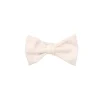 E.Marinella PAPILLON ANNODATO IN RASO DI SETA BIANCO Tinta unita Hot