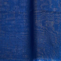 E.Marinella PASHMINA BLU E GIALLA EFFETTO SFUMATO In cashmere Hot