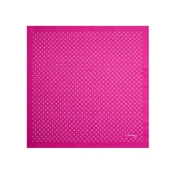 E.Marinella POCHETTE DA TASCHINO IN SETA STAMPATA A MANO FUCSIA Microfantasia fiore Discount