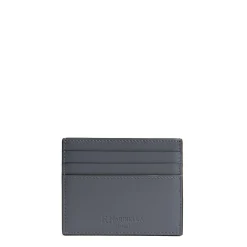 E.Marinella PORTACARTE DI CREDITO IN PELLE GRIGIO SCURO 7 scomparti Best