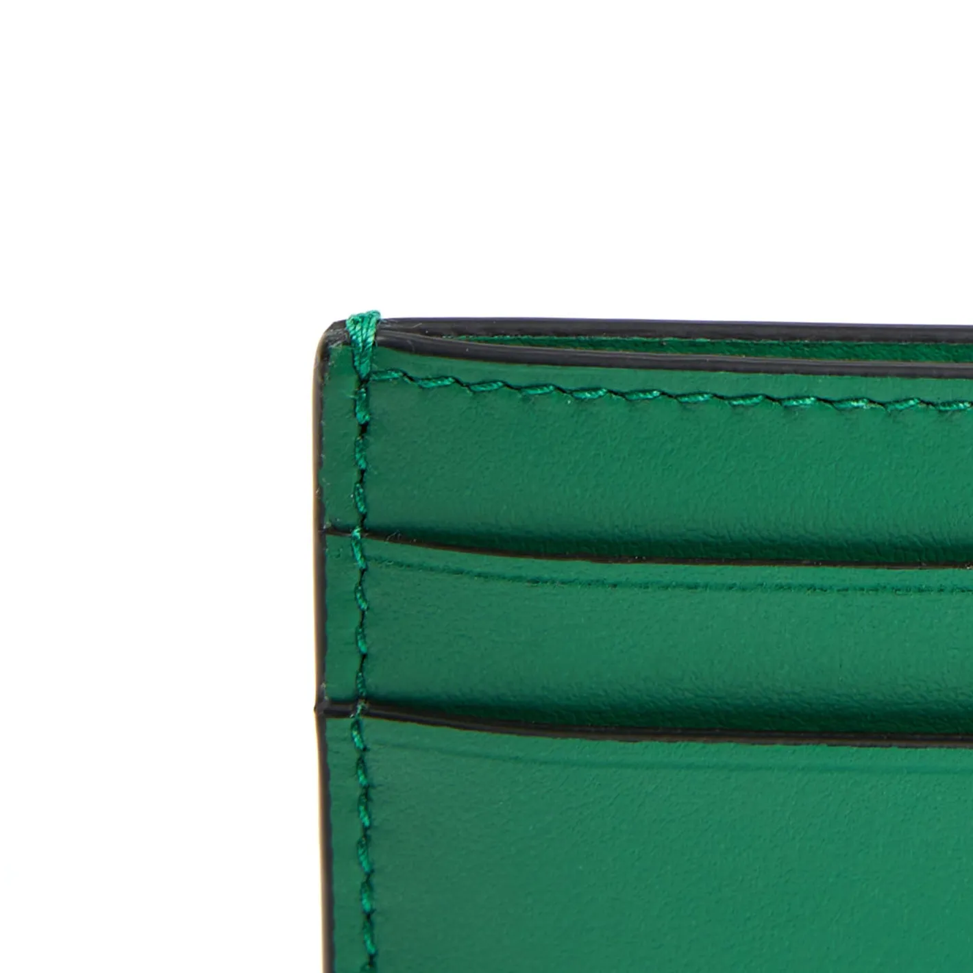 E.Marinella PORTACARTE DI CREDITO PICCOLO VERDE In pelle liscia Best