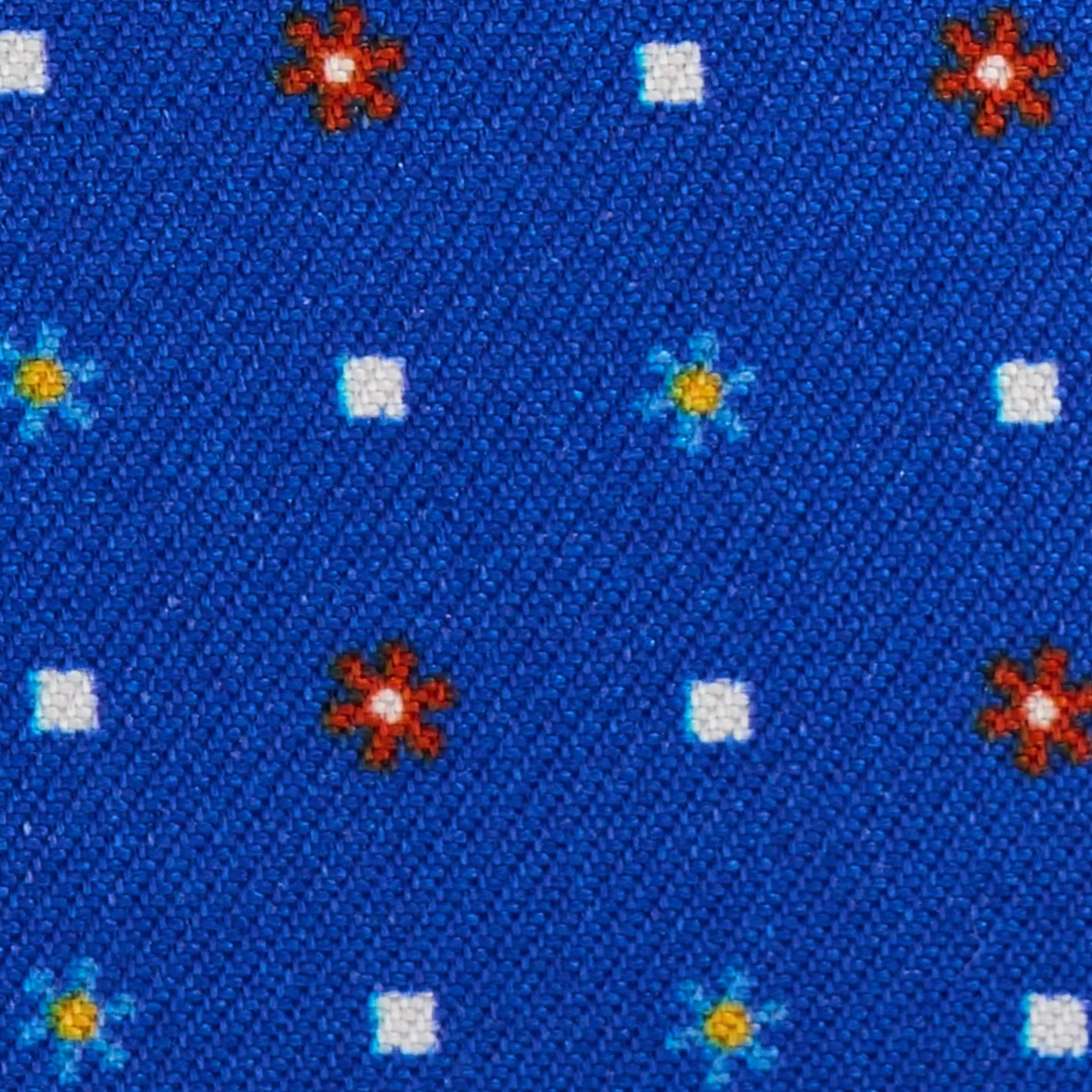 E.Marinella PORTACARTE DI CREDITO SETA E PELLE BLUETTE 5 scomparti Outlet