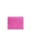 E.Marinella PORTACARTE PIEGHEVOLE IN SETA PELLE FUCSIA 10 scomparti Discount