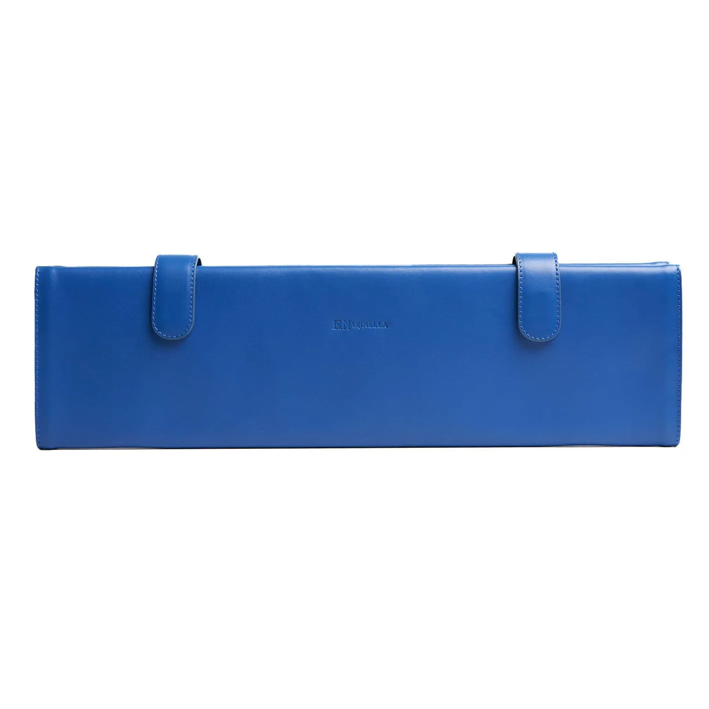 E.Marinella PORTACRAVATTE DA VIAGGIO BLUETTE In pelle liscia Outlet