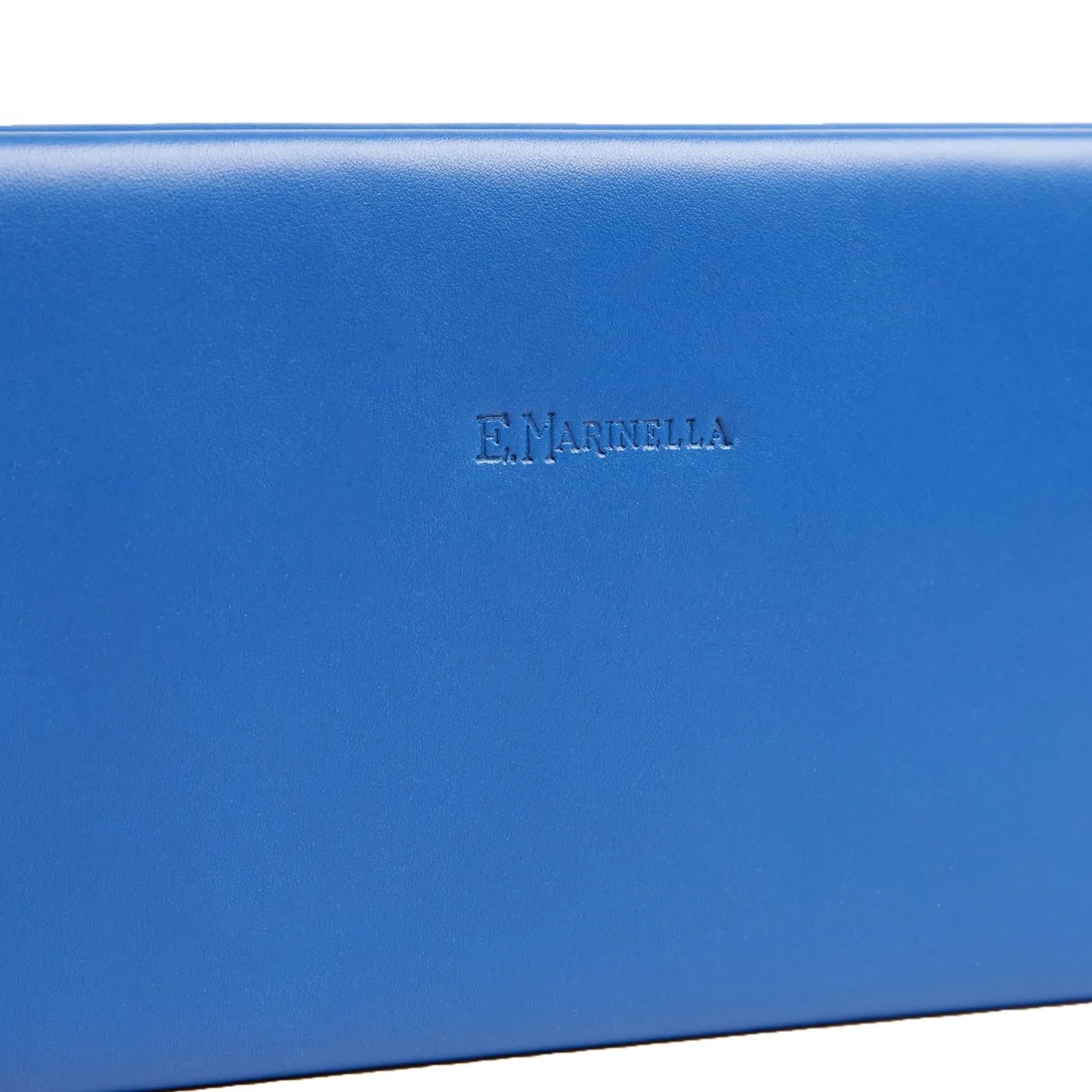 E.Marinella PORTACRAVATTE DA VIAGGIO BLUETTE In pelle liscia Outlet