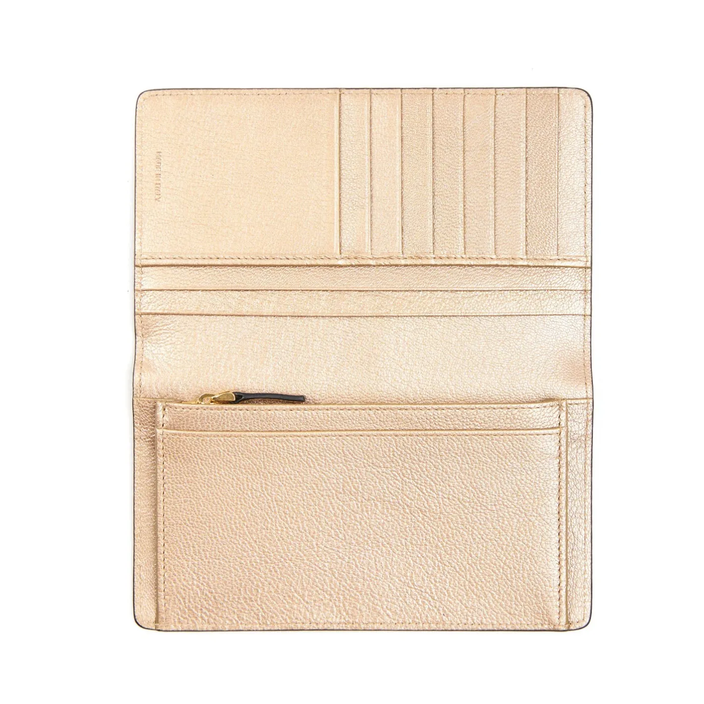E.Marinella PORTAFOGLIO GRANDE ROSA PLATINO In pelle liscia Discount