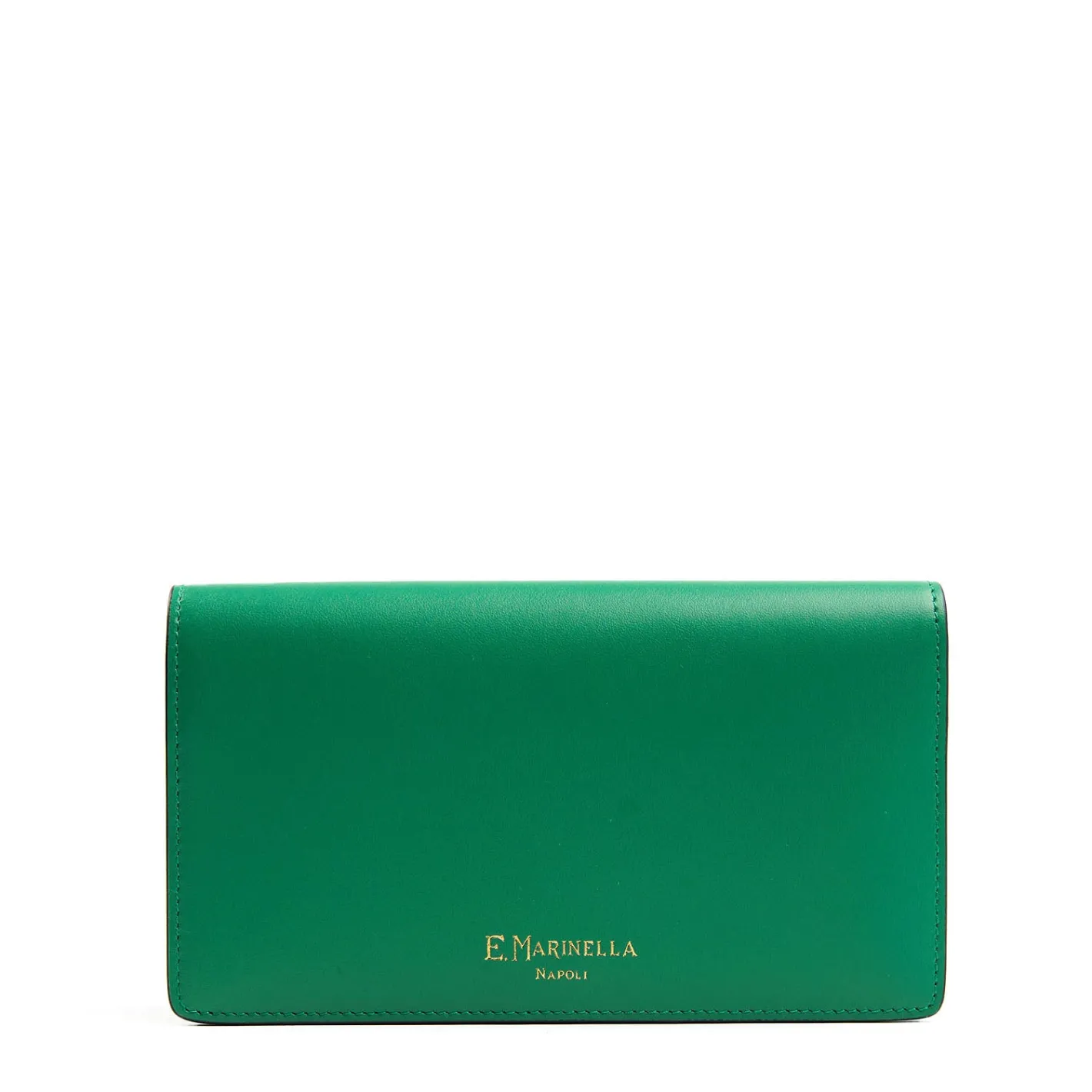 E.Marinella PORTAFOGLIO GRANDE VERDE In pelle liscia Outlet