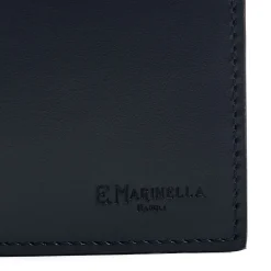 E.Marinella PORTAFOGLIO ORIZZONTALE BLU SCURO In pelle liscia Hot