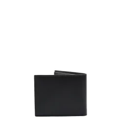 E.Marinella PORTAFOGLIO ORIZZONTALE NERO In pelle liscia Clearance