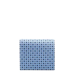 E.Marinella PORTAFOGLIO PICCOLO AZZURRO In seta e pelle Discount