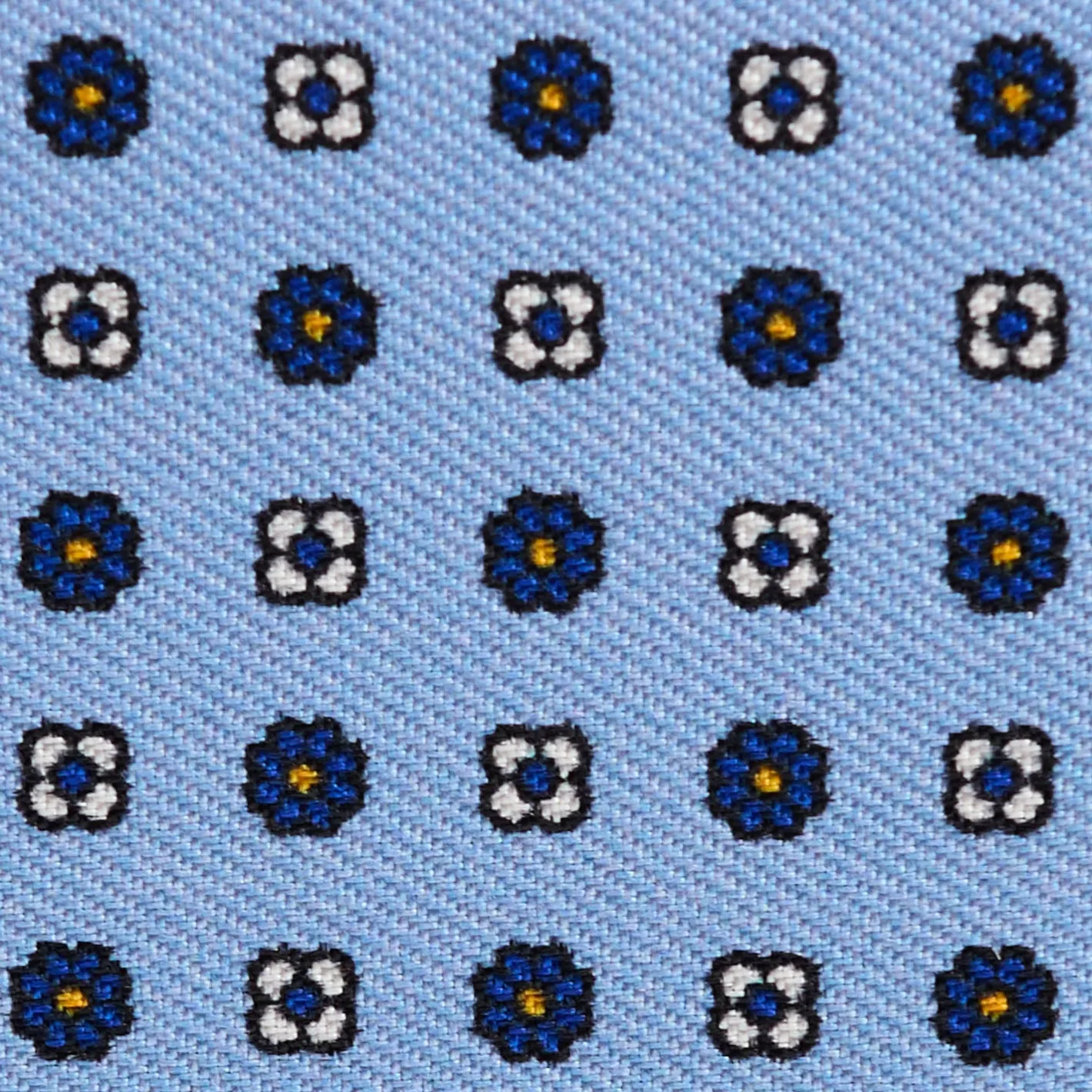 E.Marinella PORTAFOGLIO PICCOLO AZZURRO In seta e pelle Discount