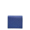 E.Marinella PORTAFOGLIO PICCOLO BLU In seta e pelle Hot