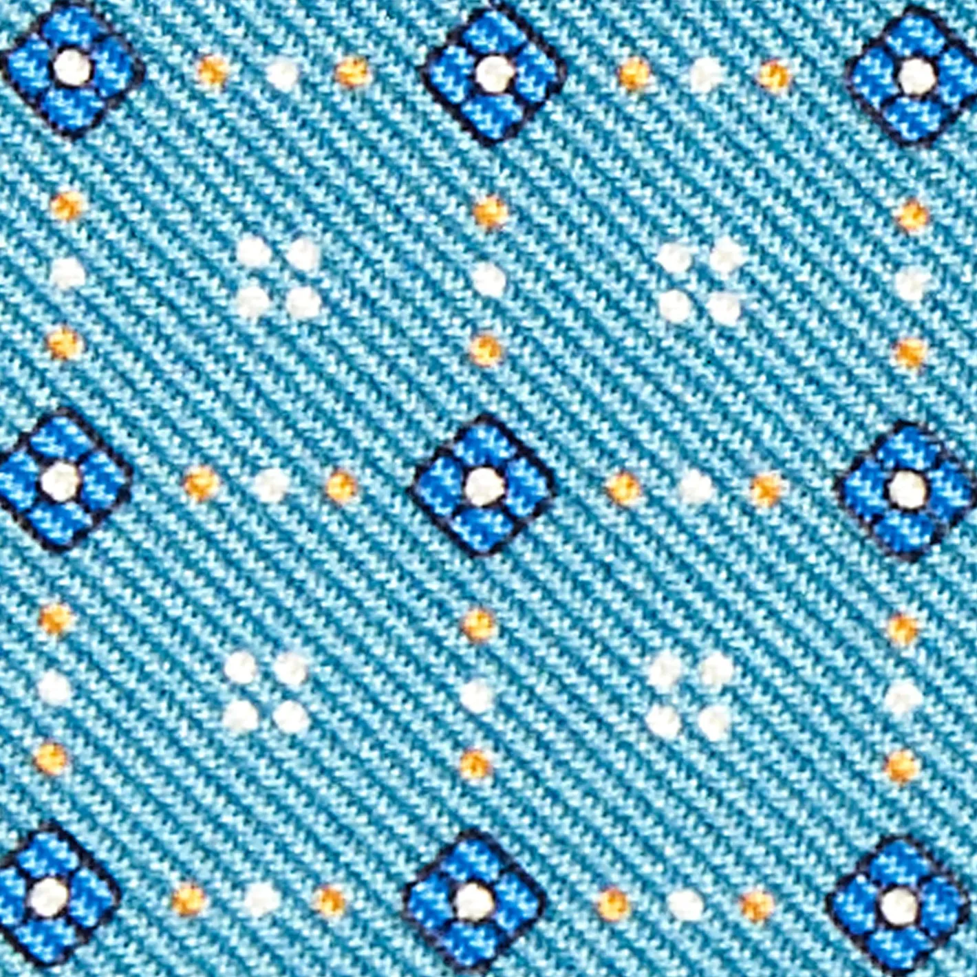 E.Marinella PORTAFOGLIO PICCOLO BLU MEDIO In seta e pelle