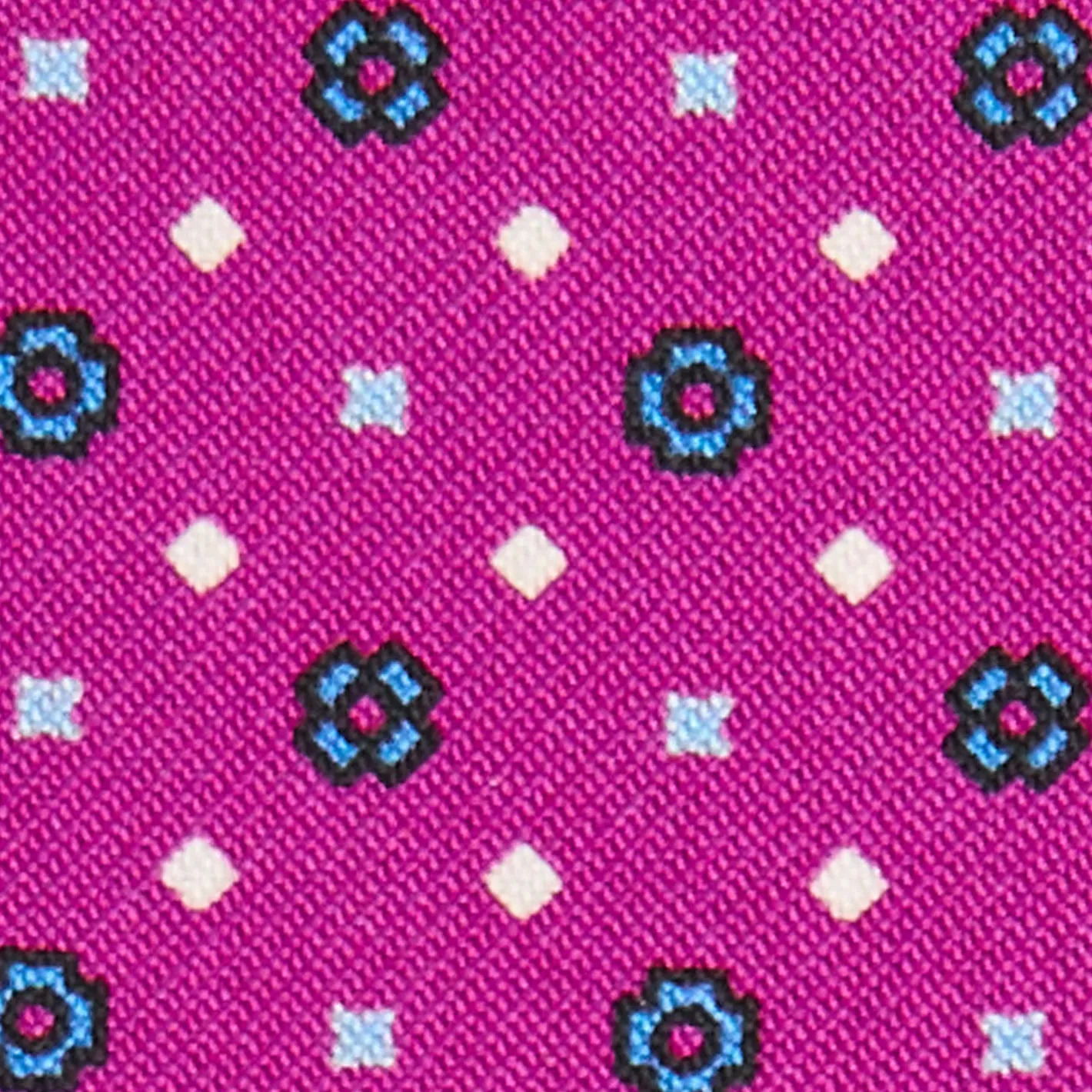 E.Marinella PORTAOCCHIALI FUCSIA In seta stampata a mano Outlet