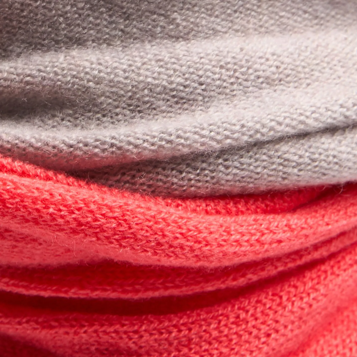 E.Marinella SCALDACOLLO ARANCONE E BEIGE DOPPIO INTRECCIO In cashmere Outlet