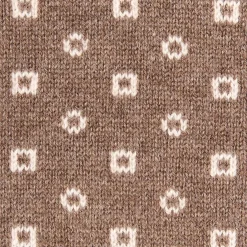 E.Marinella SCALDACOLLO BEIGE MICROFANTASIA In cashmere Clearance
