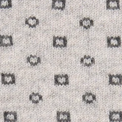 E.Marinella SCALDACOLLO GRIGIO SCURO MICROFANTASIA In cashmere Hot