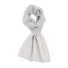 E.Marinella SCALDACOLLO GRIGIO SCURO MICROFANTASIA In cashmere Best
