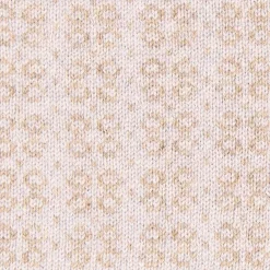 E.Marinella SCALDACOLLO MARRONE CHIARO E BEIGE MICROFANTASIA In cashmere
