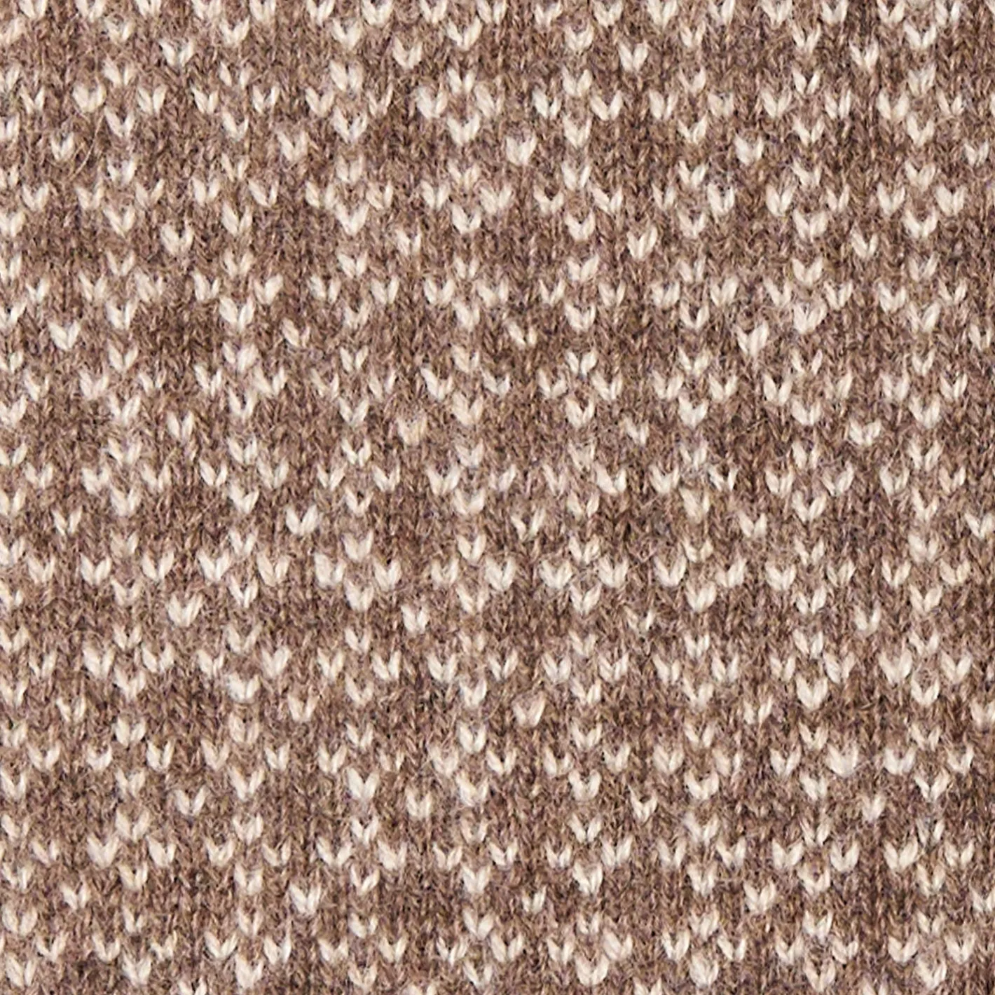 E.Marinella SCALDACOLLO MARRONE SCURO E BEIGE MICROFANTASIA In cashmere Best