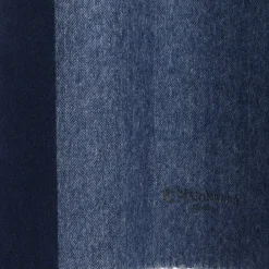 E.Marinella SCIARPA BICOLOR BLU IN LANA E CASHMERE Tinta unita Sale
