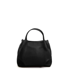 E.Marinella SOFT BAG NERA In pelle liscia Outlet
