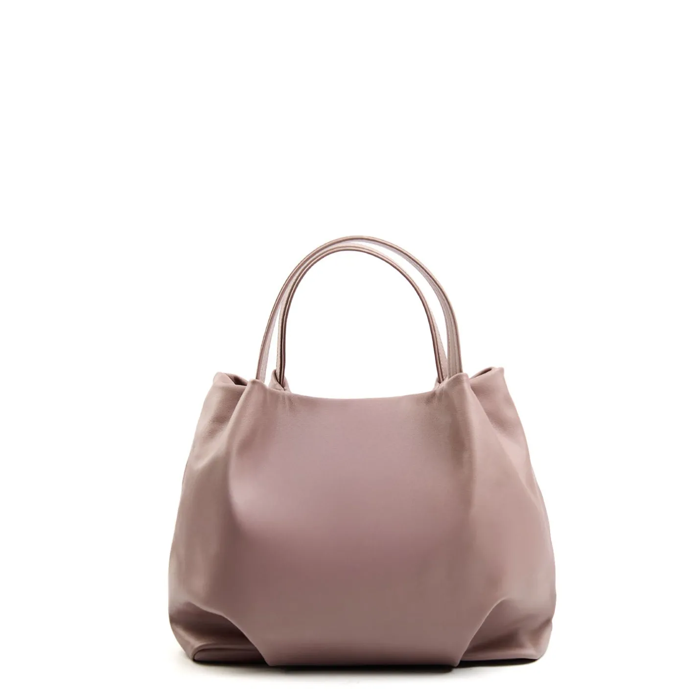 E.Marinella SOFT BAG ROSAIn pelle liscia Clearance