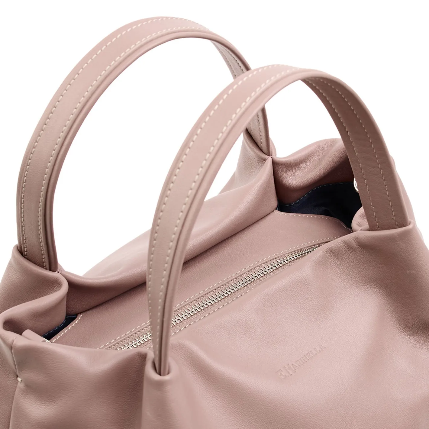 E.Marinella SOFT BAG ROSAIn pelle liscia Clearance