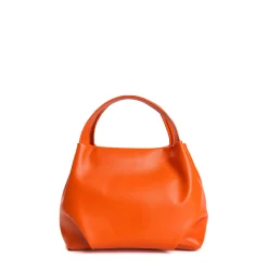 E.Marinella SOFT MINI BAG ARANCIONEIn pelle liscia Best