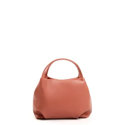 E.Marinella SOFT MINI BAG ARANCIONE SCURO In pelle liscia Online