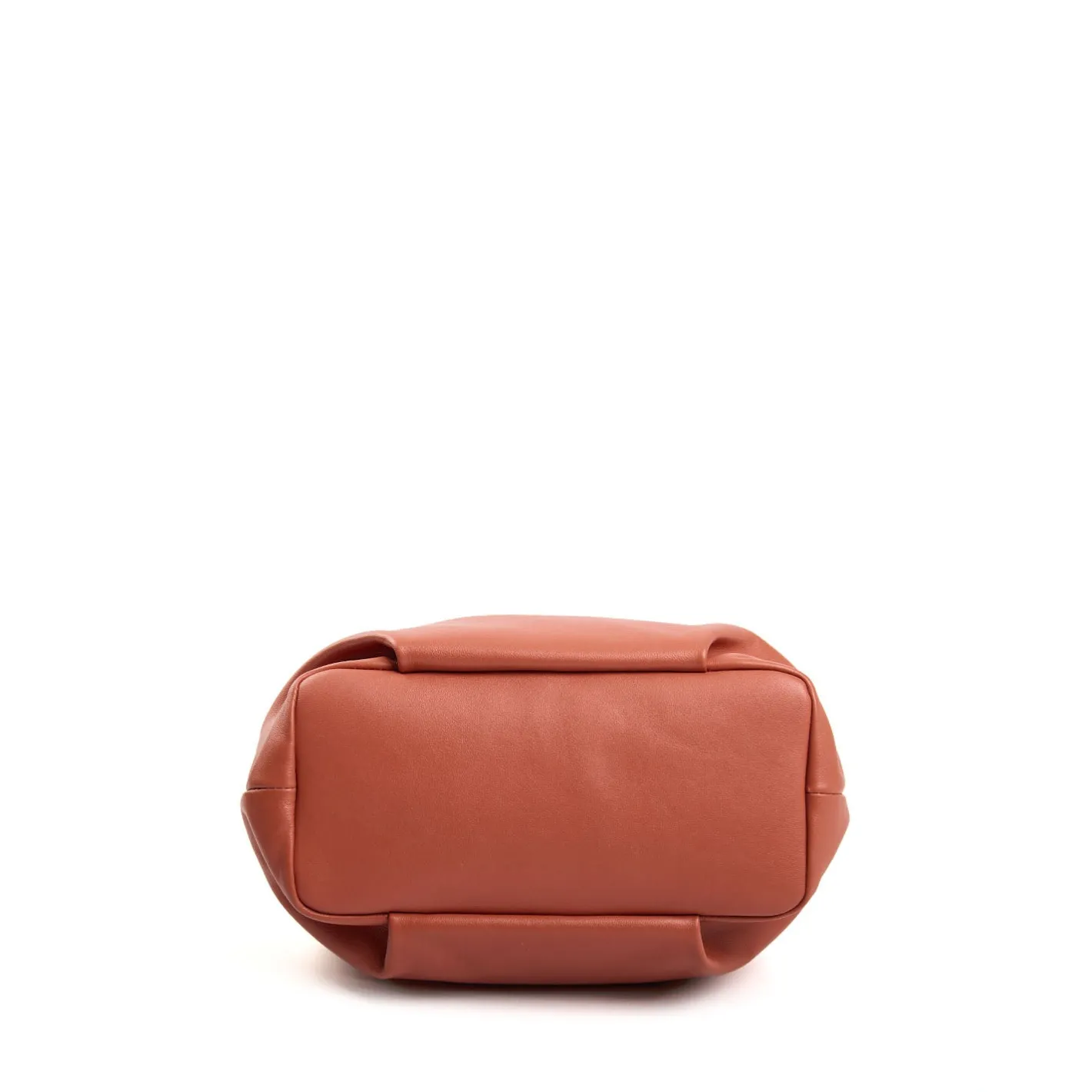 E.Marinella SOFT MINI BAG ARANCIONE SCURO In pelle liscia Online