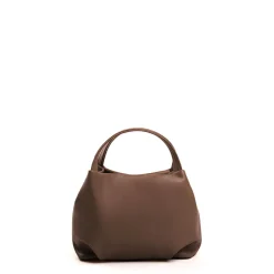 E.Marinella SOFT MINI BAG MARRONE SCURO In pelle liscia Hot
