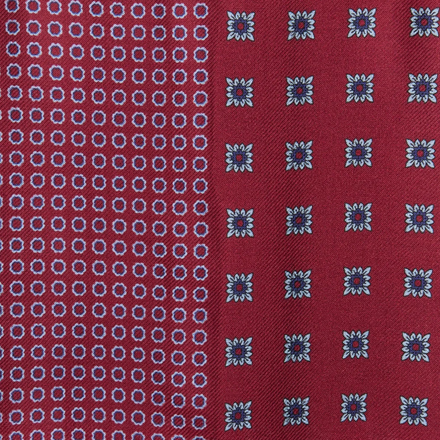 E.Marinella STOLA BORDEAUX IN LANA Decorazioni floreali Clearance