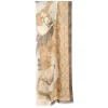 E.Marinella STOLA MARRONE IN CASHMERE Collezione elefanti Best