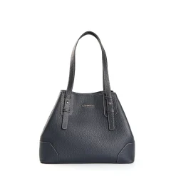 E.Marinella TOTE BAG MIDI BLU SCURO In pelle martellata Online