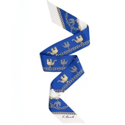 E.Marinella TWILLY IN SETA BLU Lucky elephant Sale