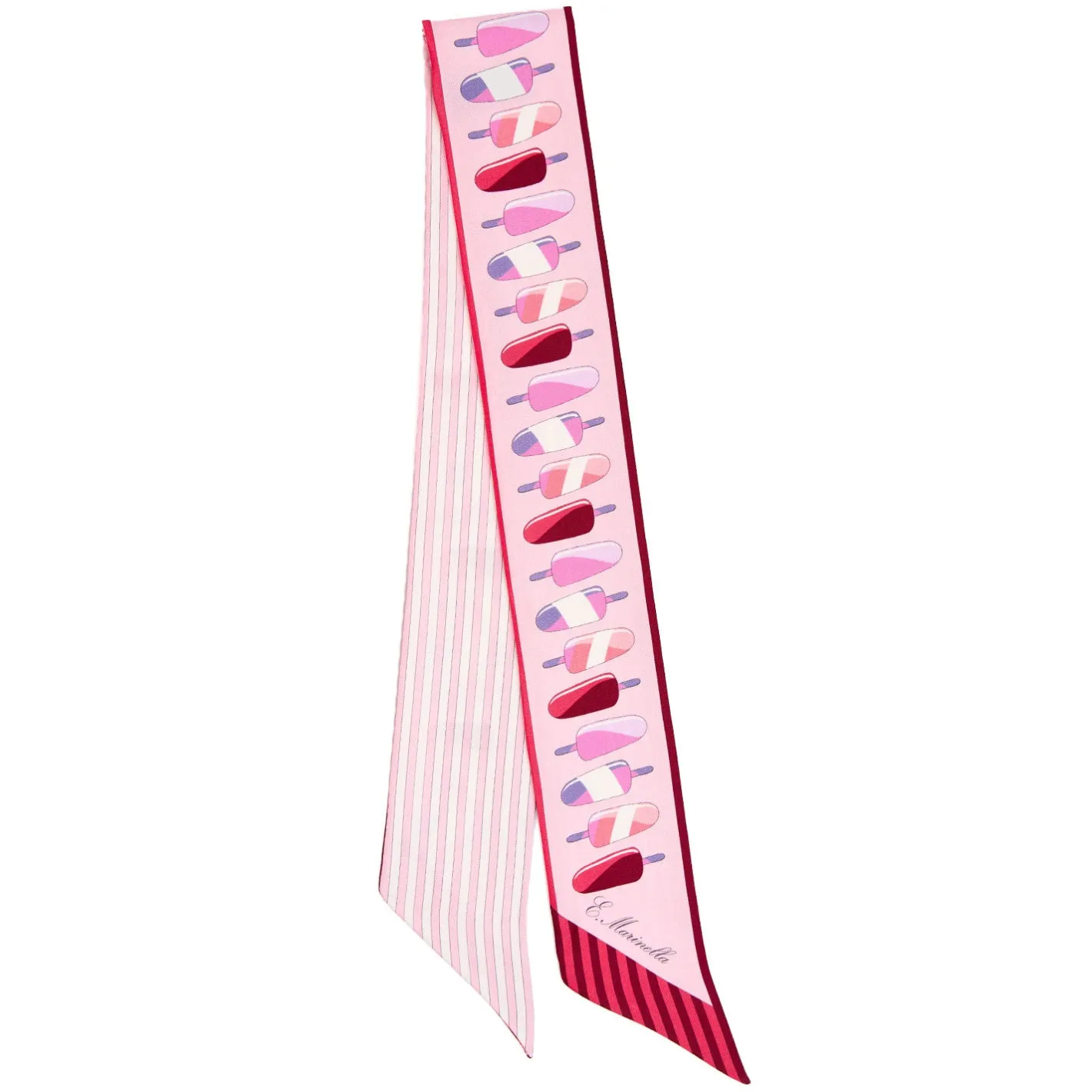 E.Marinella TWILLY IN SETA FUCSIA La gelateria Outlet
