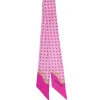 E.Marinella TWILLY IN SETA FUCSIA Microfantasia fiore Outlet